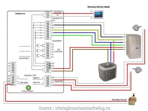 Heat Pump Thermostat Wiring Schematic
