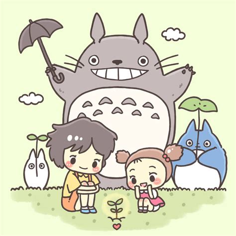 Mei Satsuki And Totoro Studio Ghibli Quotes Studio Ghibli Movies