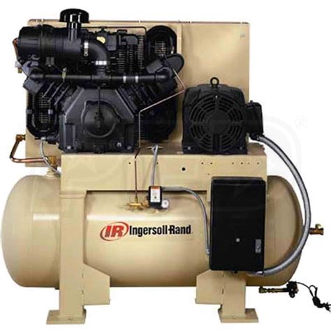 Ingersoll Rand 2000e25p 208 25 Hp 120 Gallon Two Stage Air Compressor