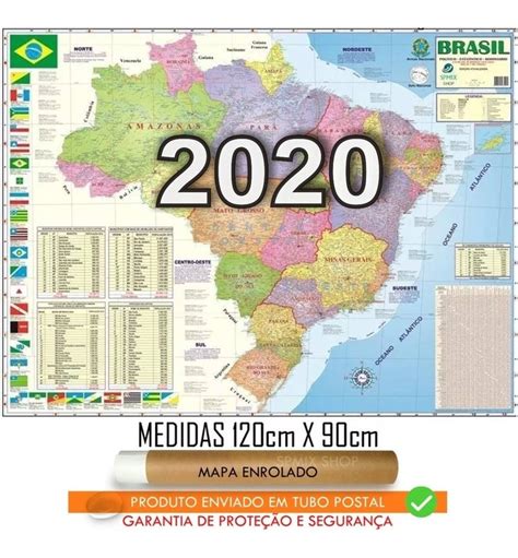 Mapa dos hotéis de brasília. Mapa Brasil Grande Politico Rodovia 120x90 Cm Enrolado ...