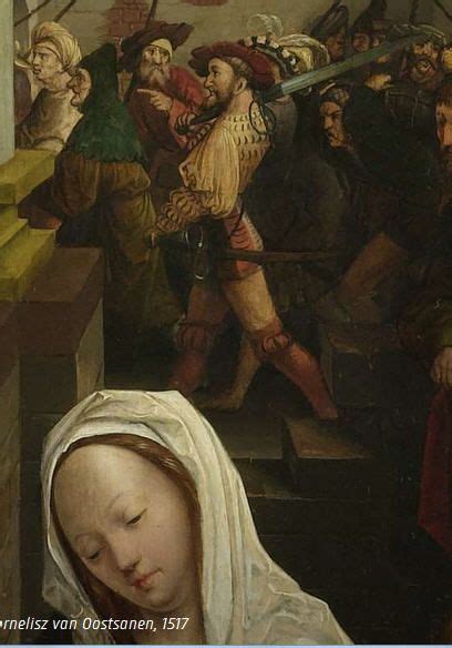 1517 Jacob Cornelisz Van Oostsanen The Adoration Of The Magi Detail