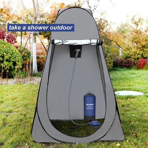 11l Portable Inflatable Shower Pressure Water Bag Folding Barrel