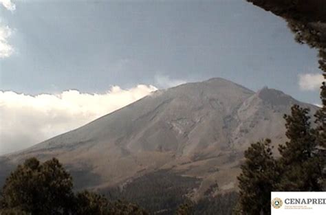 Volcán Popocatépetl Registra Exhalación De Vapor Y Gases N