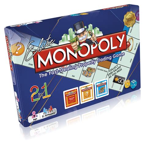 Monopoly Elite Edition 2 In 1 Gamex Cart