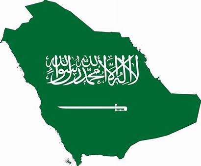 Svg Saudi Arabia Flag Map Commons Pixels