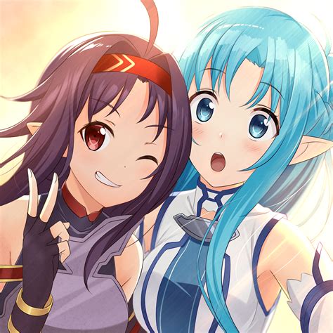 If you have your own one, just create an account on the website and upload a picture. Asuna and Yuuki | Sword art online yuuki, Sword art online ...