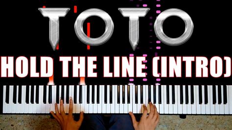 Toto Hold The Line Piano Intro Youtube