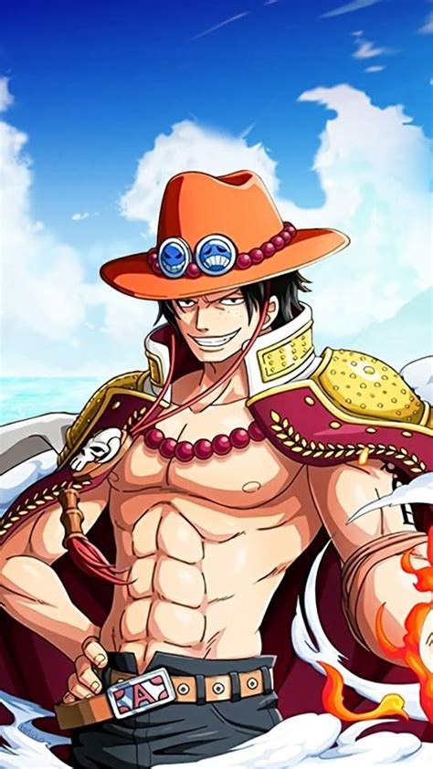 One Piece Ace Png Render Png Portgas D Ace One Piece By