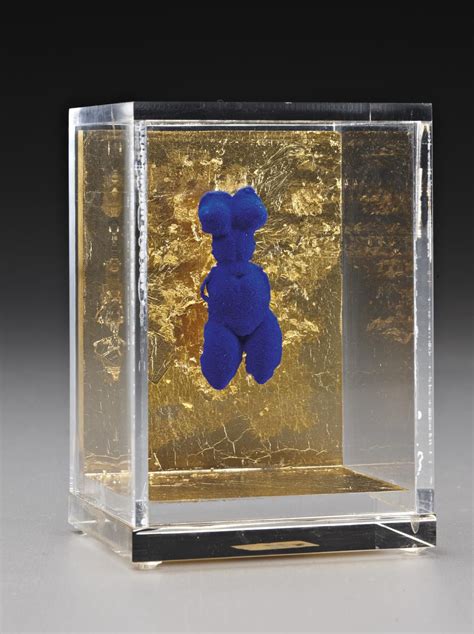 Yves Klein Petite Vénus Bleue Yves Klein Small Art Yves Klein Blue