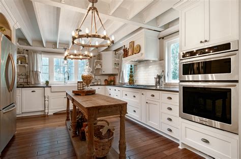 While we loved the house, the kitchen was just not very user friendly and certainly not big it looked as if someone had dropped a restaurant grade range into an old farmhouse kitchen. Woodinville Modern Country Kitchen Remodel | VCG