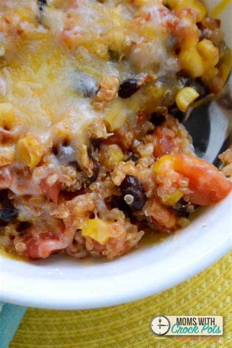 Crockpot Enchilada Quinoa Recipe Food Recipes Cooking