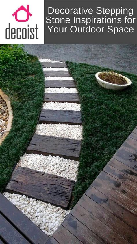 Decorative Stepping Stone Designs For Gardens Backyards And Patios