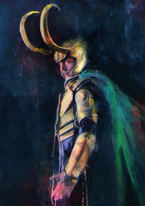 Loki By Chemamansilla Character Art 2d Cgsociety