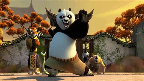 Kung Fu Panda 3 2016 Dramatic Pose Scene 4k Hd Clip Youtube