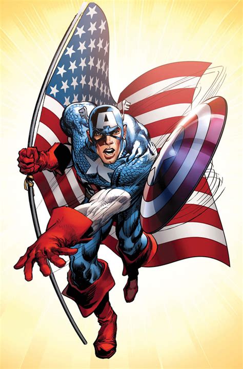 Captain America 1 Variant Cover By Neal Adams Comic Art Community Gallery Of Comic Art