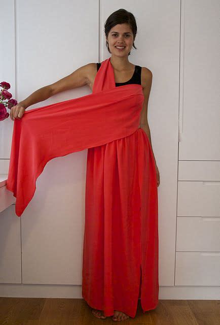 Initially the toga was worn by both men and women. DIY Side Split Wrapped Bodice Dress - The Tutorial ...