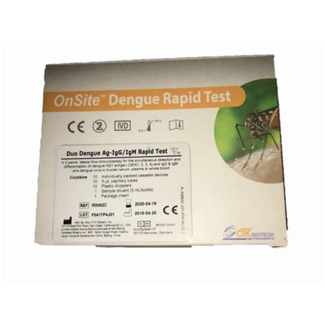 Alltest has 5 steps qc to make sure a high quality level. CTK Biotech Rapid Diagnostic Test - Dengue Rapid Test ...