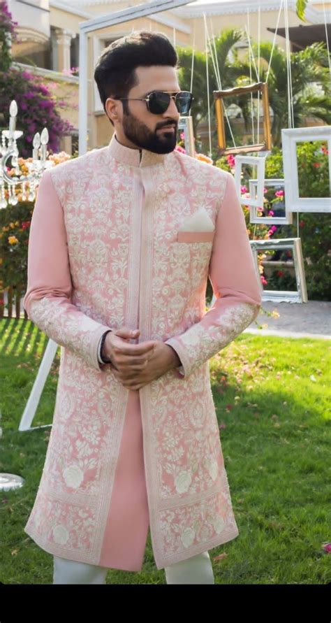Pin By Falak Fan On Rockstar Falak Sherwani For Men Wedding Wedding Dresses Men Indian