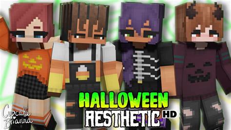 Halloween Aesthetic Hd By Cupcakebrianna Minecraft Skin Pack