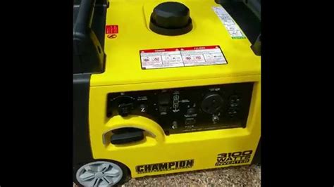 My champion 2000 watt inverter generator after running 7 hours a day for 1 year. Champion 75531i Inverter surging (rough Idling) in eco ...