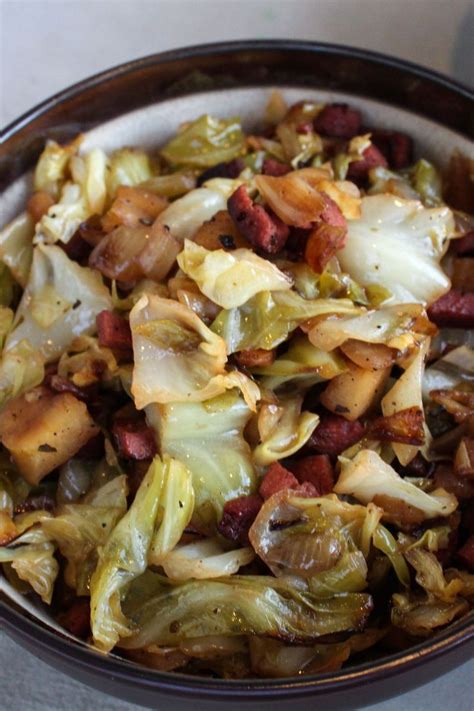 Sweet and sour red cabbage, cooked with bacon, apples, onions, and roasted chestnuts. Braised Cabbage | Recipe | Vegetable recipes, Cabbage recipes