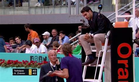 They are athletical players with great serve. Alexander Zverev FUMES during Madrid Open controversy with ...