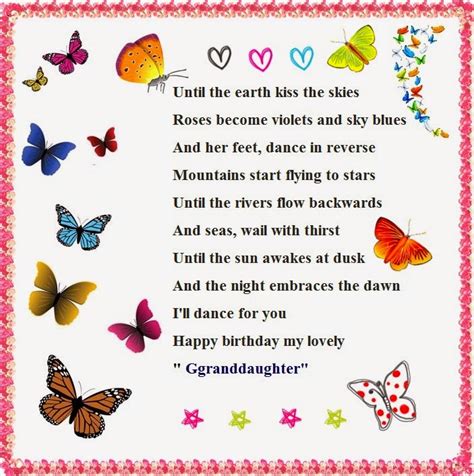 Granddaughter Poems For Birthday Wishes Cute Instagram Quotes