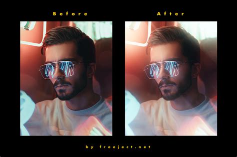 Free Download Dreamy Photoshop Action For Night Portrait Filters