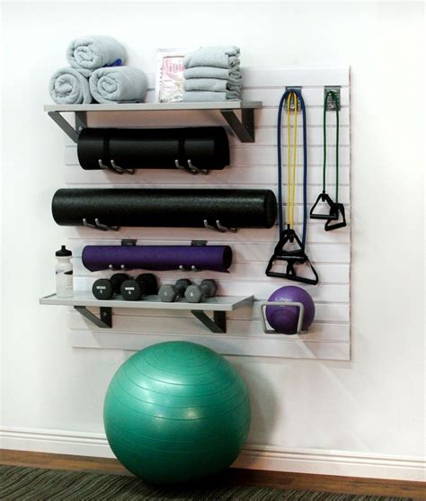 The Storewall Home Fitness Equipment Storage Kit Helps You Create Your