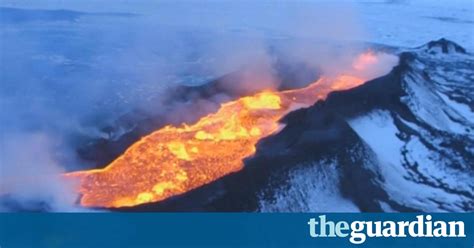 Icelands Bardarbunga Volcano Is Still Erupting Five Months On Video