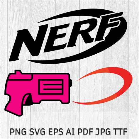 Nerf Svg Target Nerf Svg Nerf Blasters Dart Svg Nerf Gun Etsy