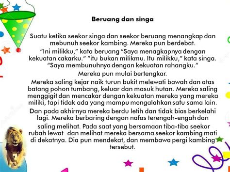 Ing sawijining dino, enten desa kang adoh sangking aktivitas nelayan, kang ngriane enteng ing pinggi laut segoro kelebu ing wilayah sumatera. Contoh Cerita Singkat Narrative Text - Natal 6