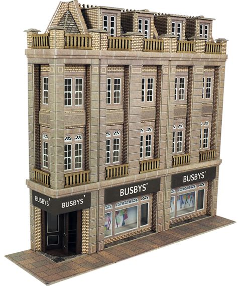 Po279 00h0 Scale Low Relief Department Store Berkshire Dolls House