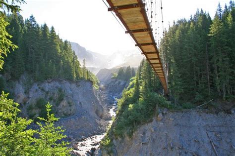 This Terrifying Swinging Bridge In Washington Will Make Your Stomach