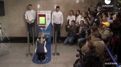 Moscow Train Station Exchanges Subway Ticket For 30 Squats Muscle