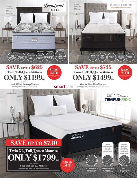 The Brick Mattress Store Flyer July To