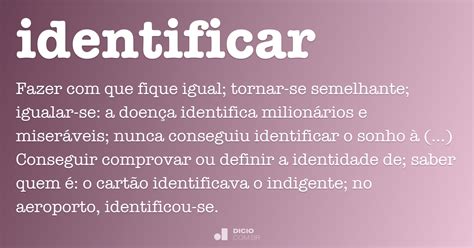 Identificar Dicio Dicionário Online De Português