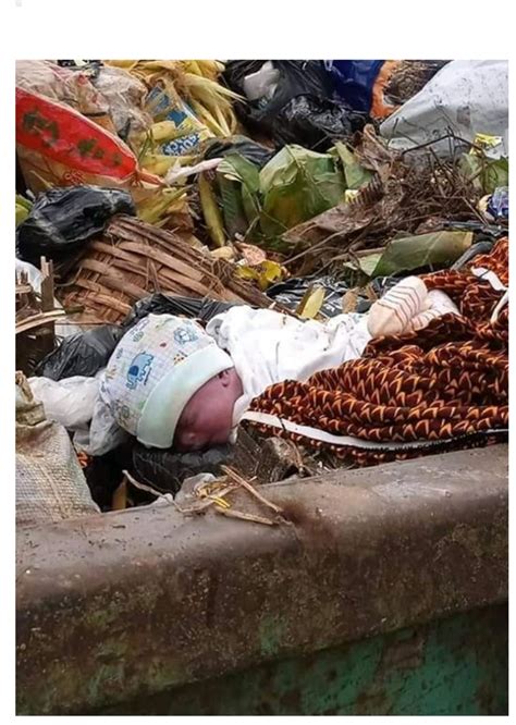 Newborn Baby Found Abandoned At A Dump Site In Owerri Presume Dead
