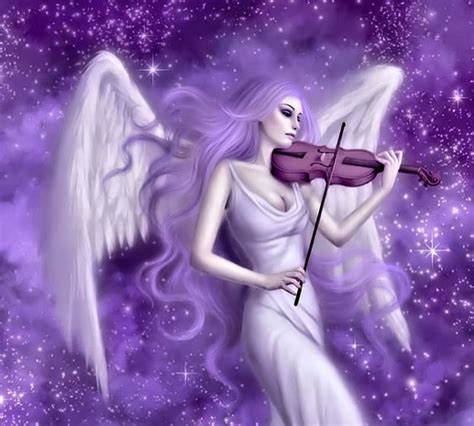 Angel With Violin Art Angel Fantasy Violin Hd Wallpaper Peakpx