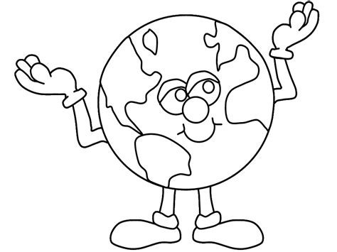 Print out these earth coloring pages free and give your children crayon pencils, watercolors and colored pencil. Free Printable Earth Coloring Pages For Kids