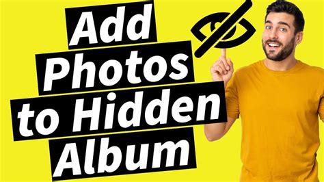 How To Add Photos To Hidden Album On Any Iphone Hide Photos Youtube
