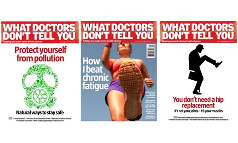 79 off subscription to what doctors don t tell you magazine groupon