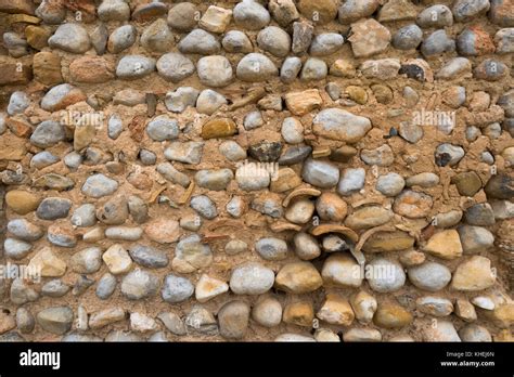 Ruins Cobblestone Wall Texture Stock Photo Alamy