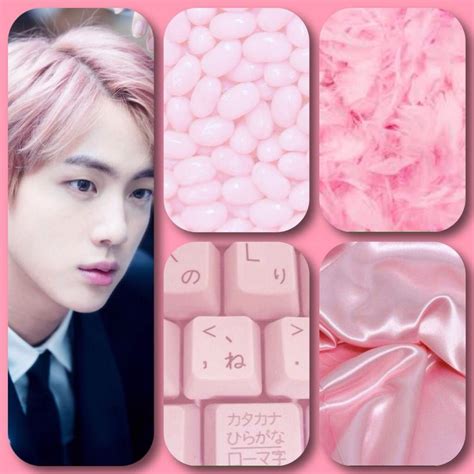 Bts Jin Pink Aesthetic Pink Aesthetic Pastel Pink Aesthetic Pink My