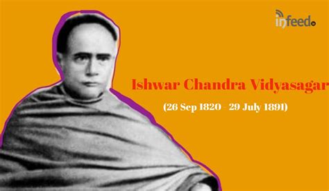 Remembering Ishwar Chandra Vidyasagar Infeed Facts That Impact