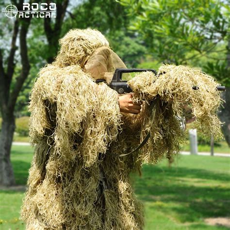Rocotactical Advanced 3d Camouflage Suit Lightweight Military Sniper