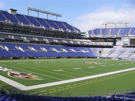 2 Baltimore Ravens Psls Lower Level Section 107 Row 11 See Lamar
