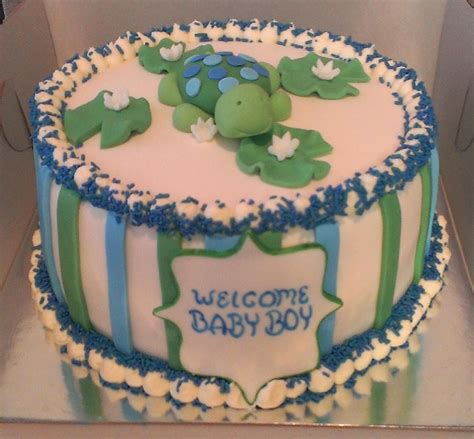 Turtle Themed Baby Shower Baby Shower Cakes Baby Shower Themes Shower