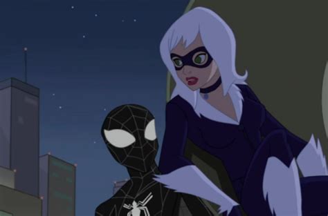 How Old Is Black Cat In Spectacular Spiderman She Aint A Minor Considering How Sexulized She Is