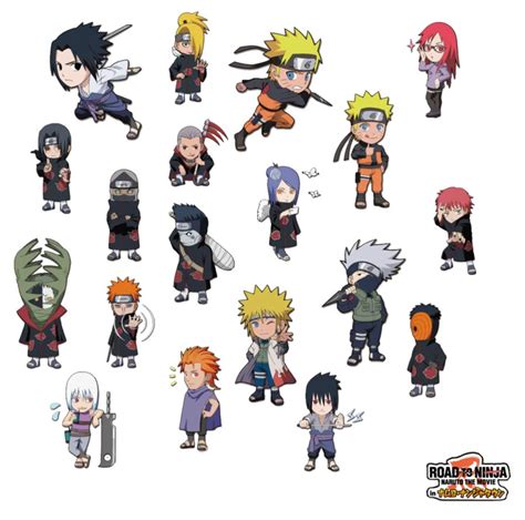 Naruto Cute Chibi Characters Naruto Shippuden Pinterest